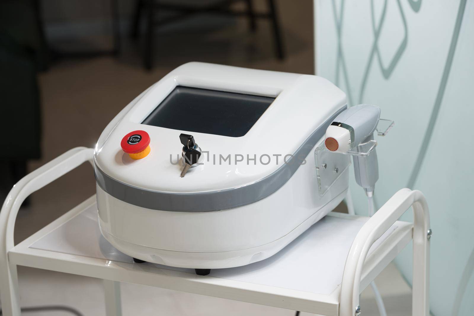 White ortable diode laser hair remove machine by Ashtray25