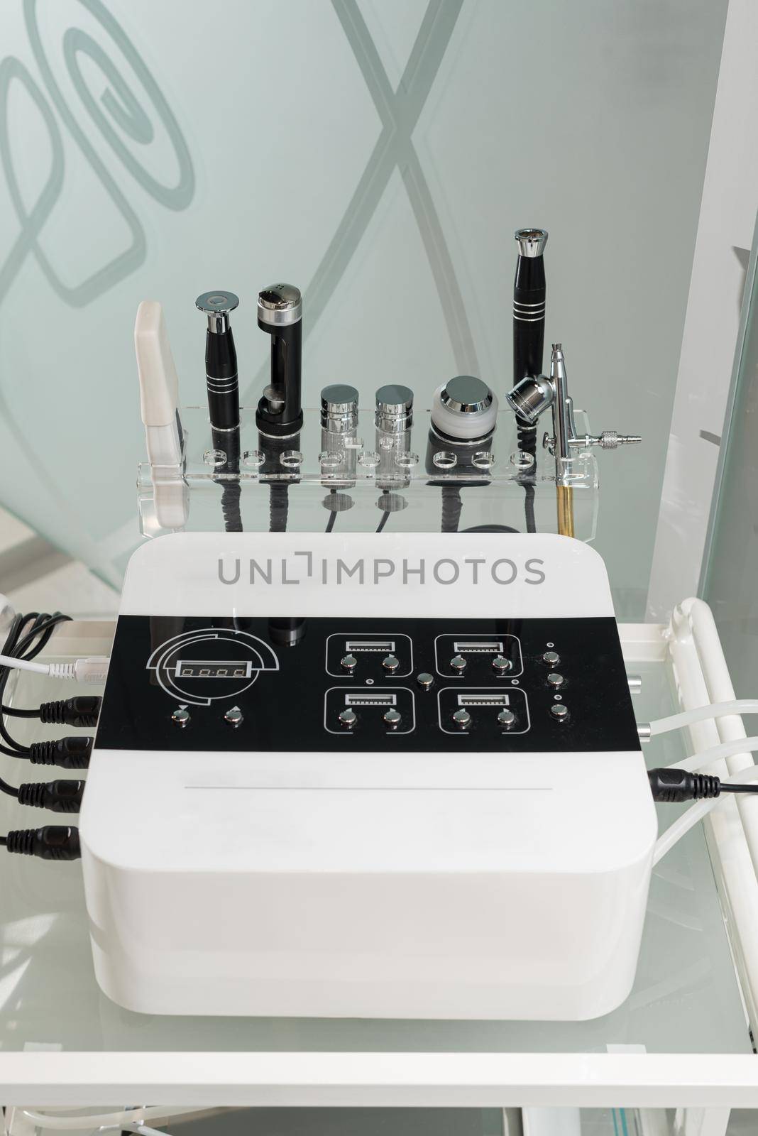 Close-up photo of Facial Machine, a perfect multifunctional system for popular, safe, and effective treatments by Ashtray25