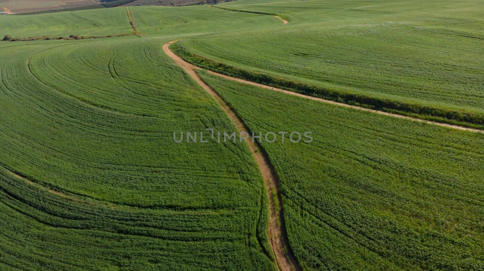 General view of countryside landscape with by Wavebreakmedia