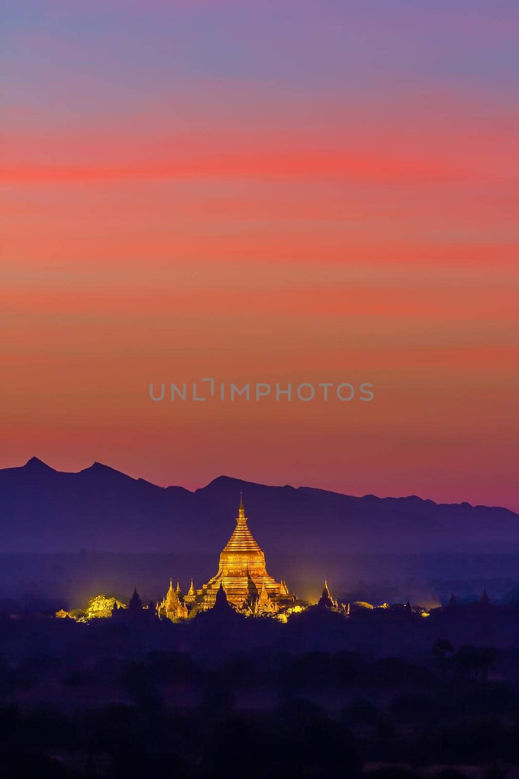 Bagan cityscape of Myanmar in asia by f11photo