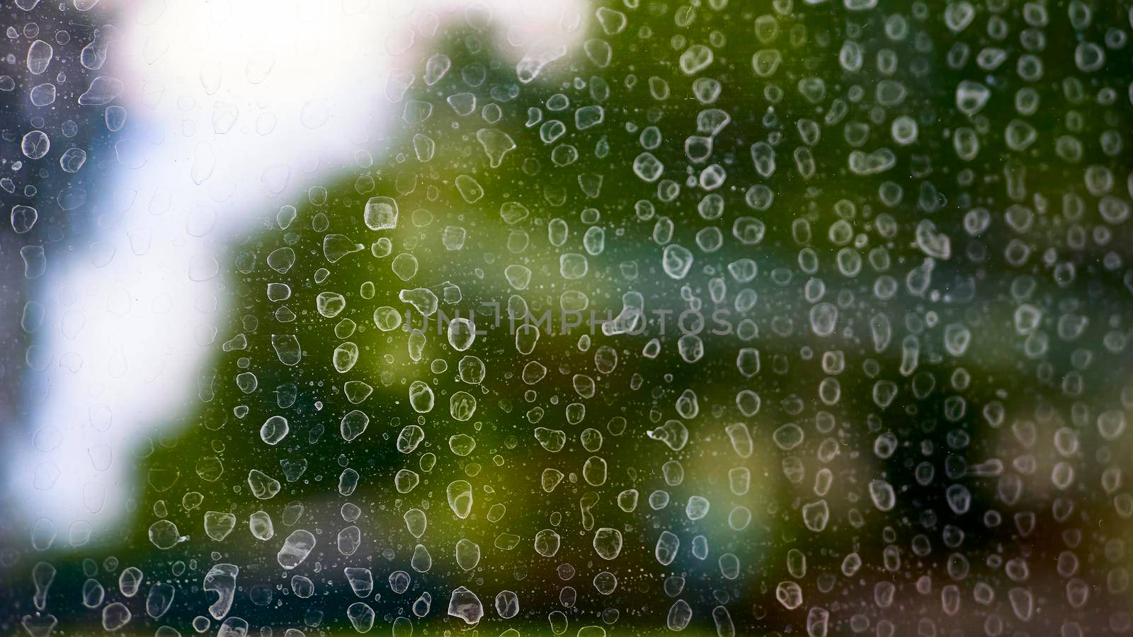 abstraction texture of dirty glass. color nature. day light by lempro