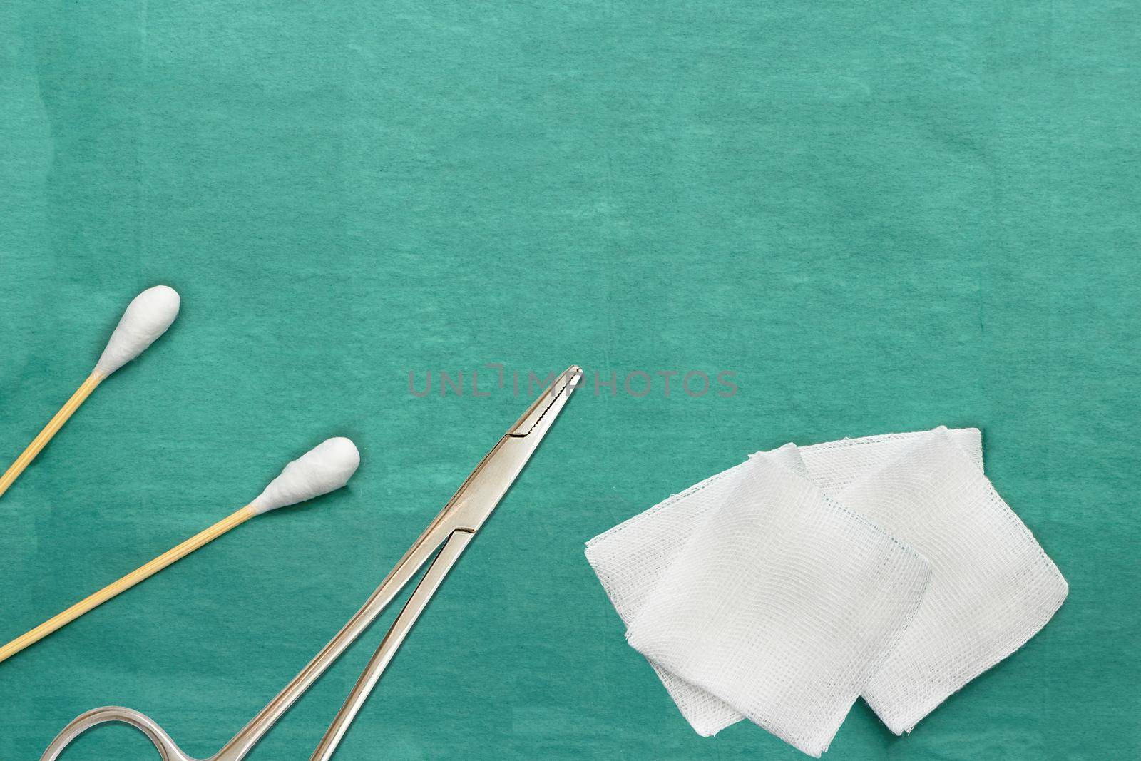 gauze and roll bandage for medical wound dressing care