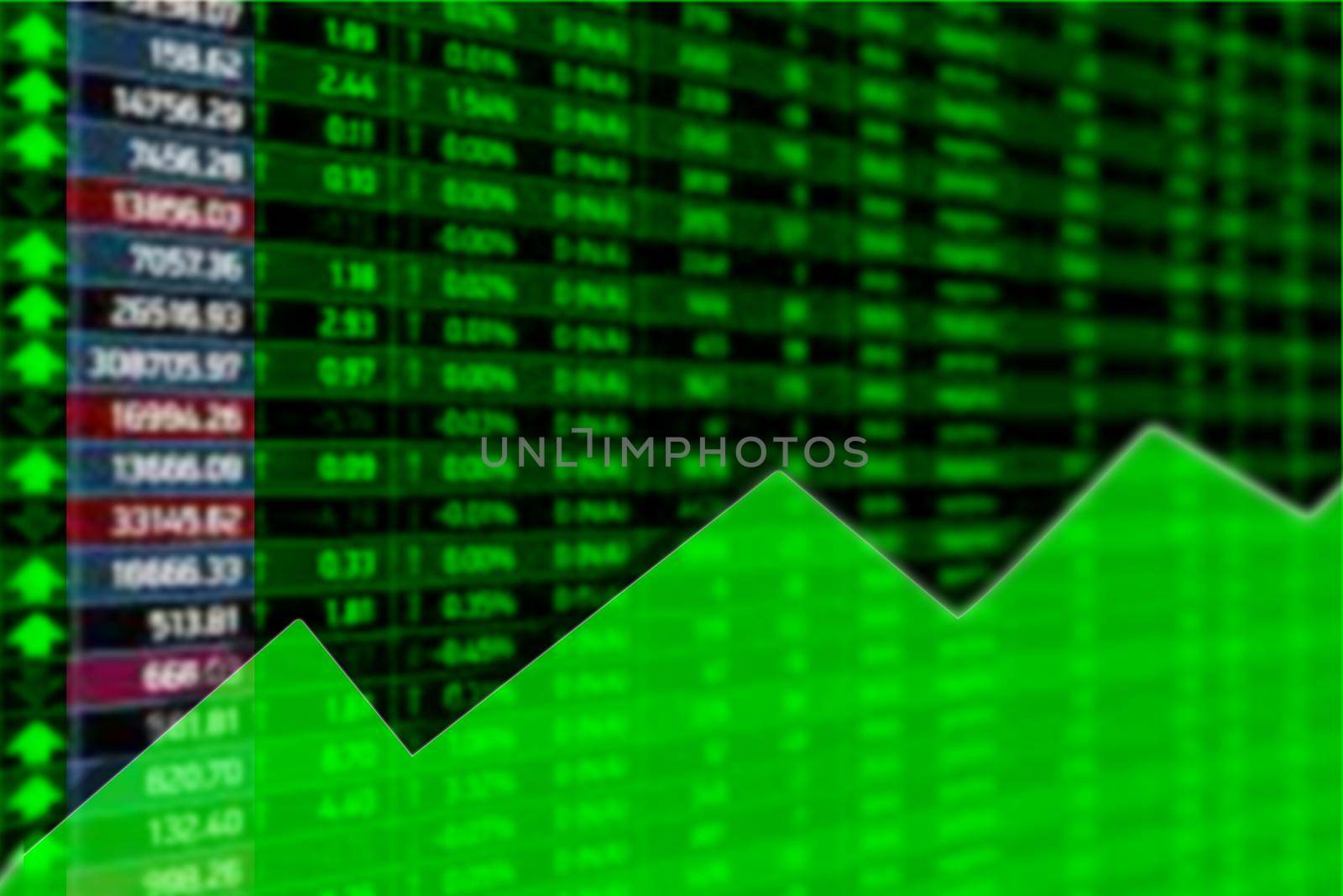 finance market graph show business volatility