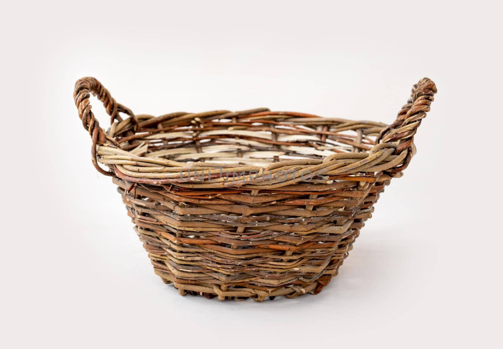 Wicker basket isolated by tan4ikk1