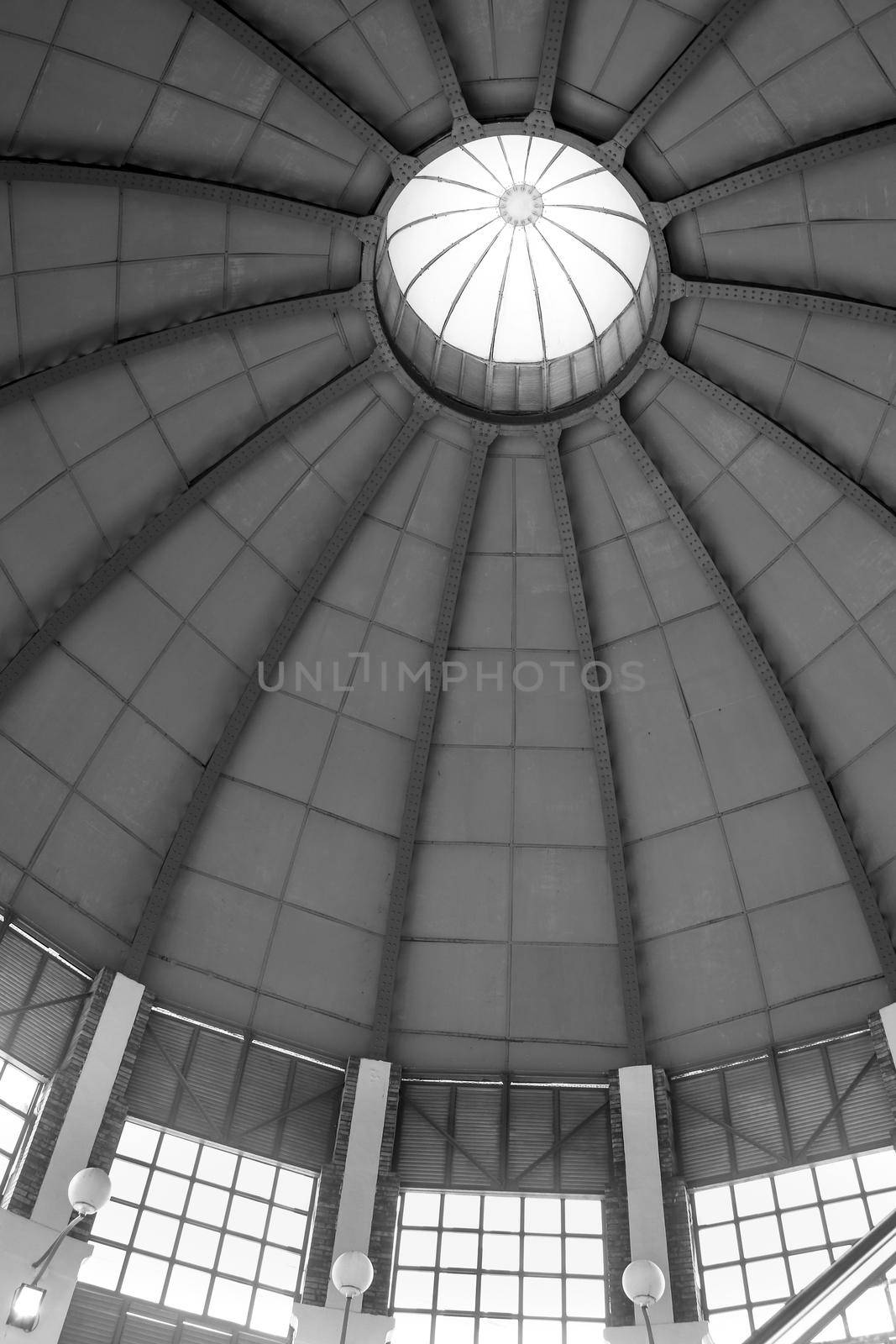 Dome of the Central Market of Alicante by soniabonet