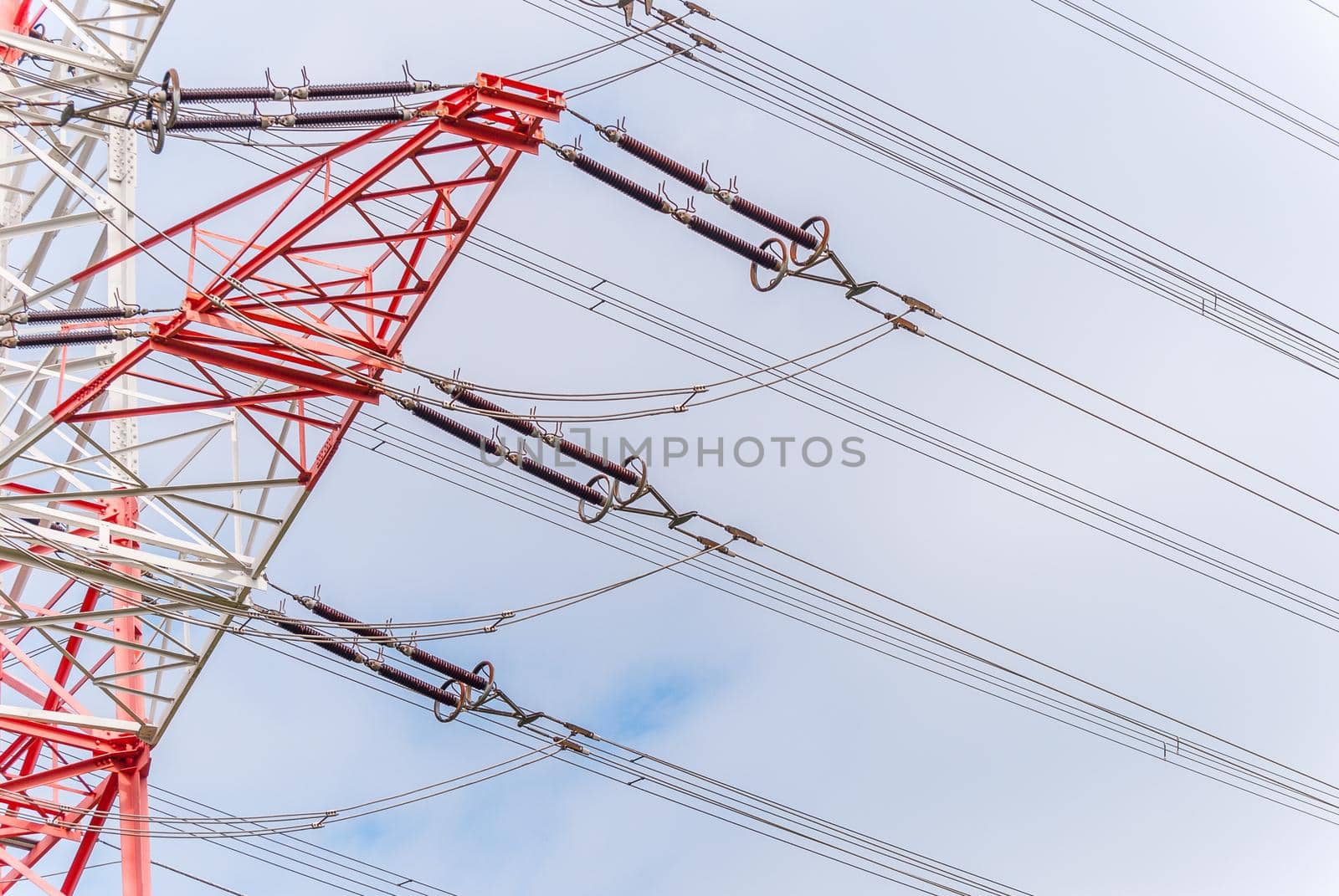 Pylons near Darmstadt (germany) by bildgigant