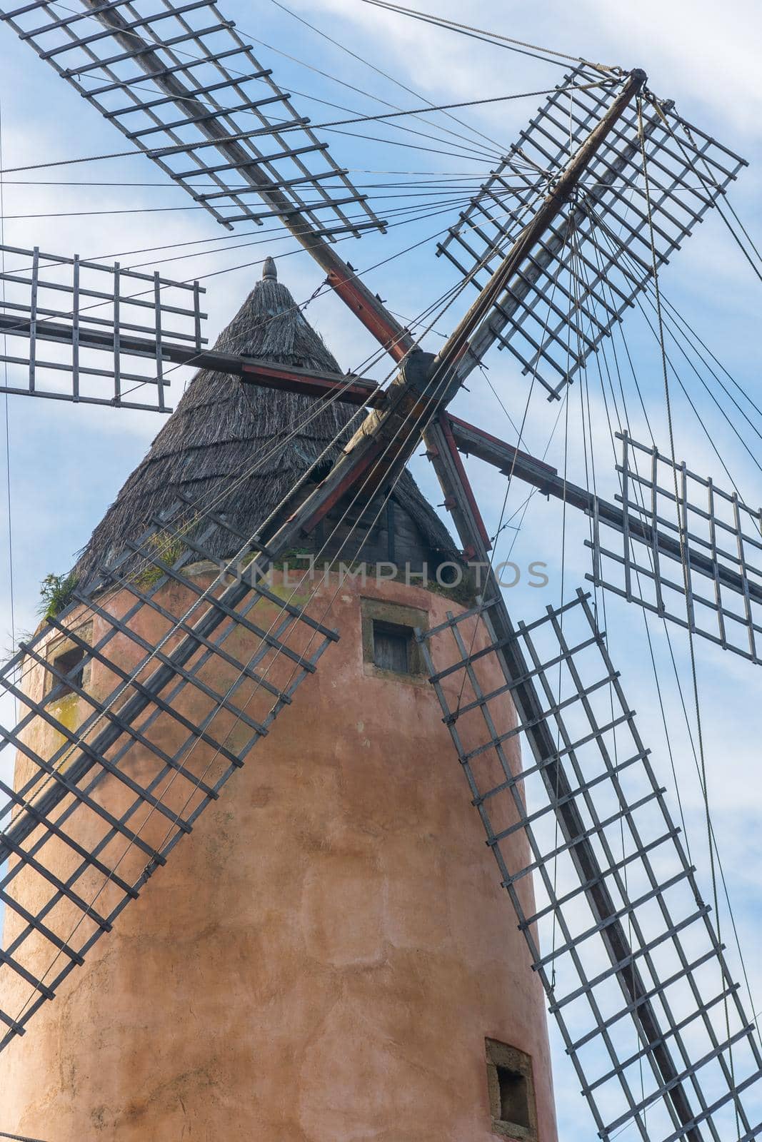 Typical wind mill, Majorca by bildgigant