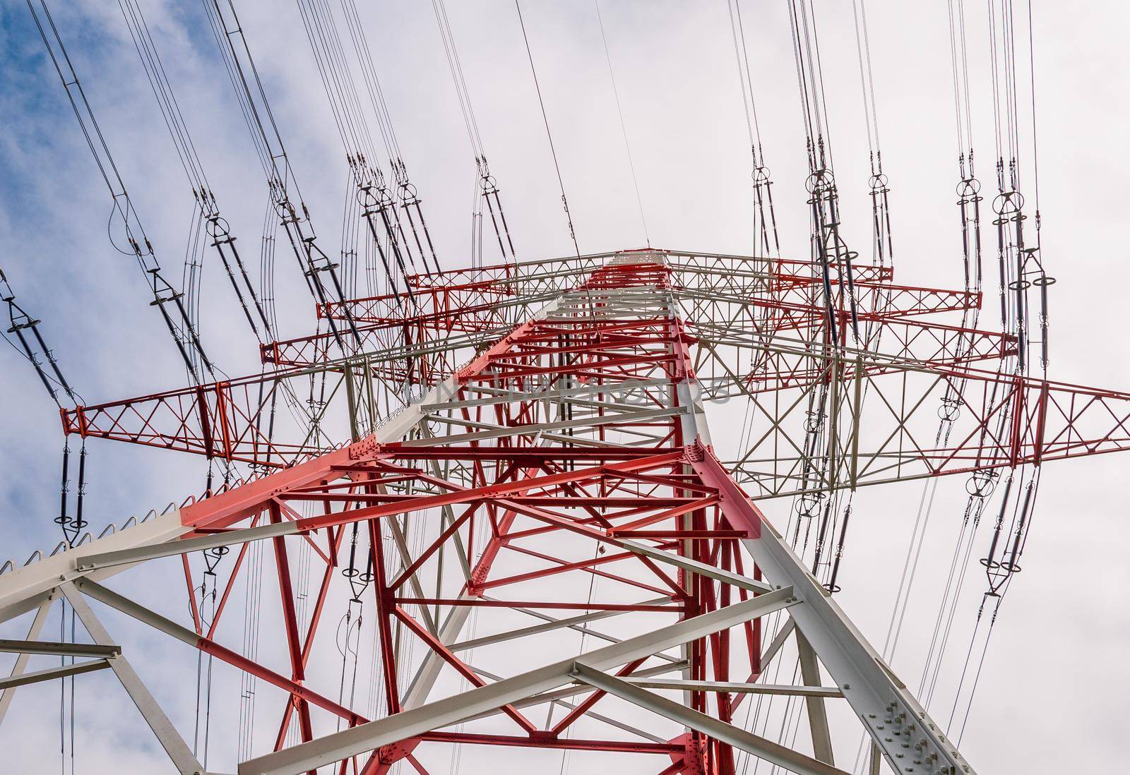 Pylons near Darmstadt (germany) by bildgigant