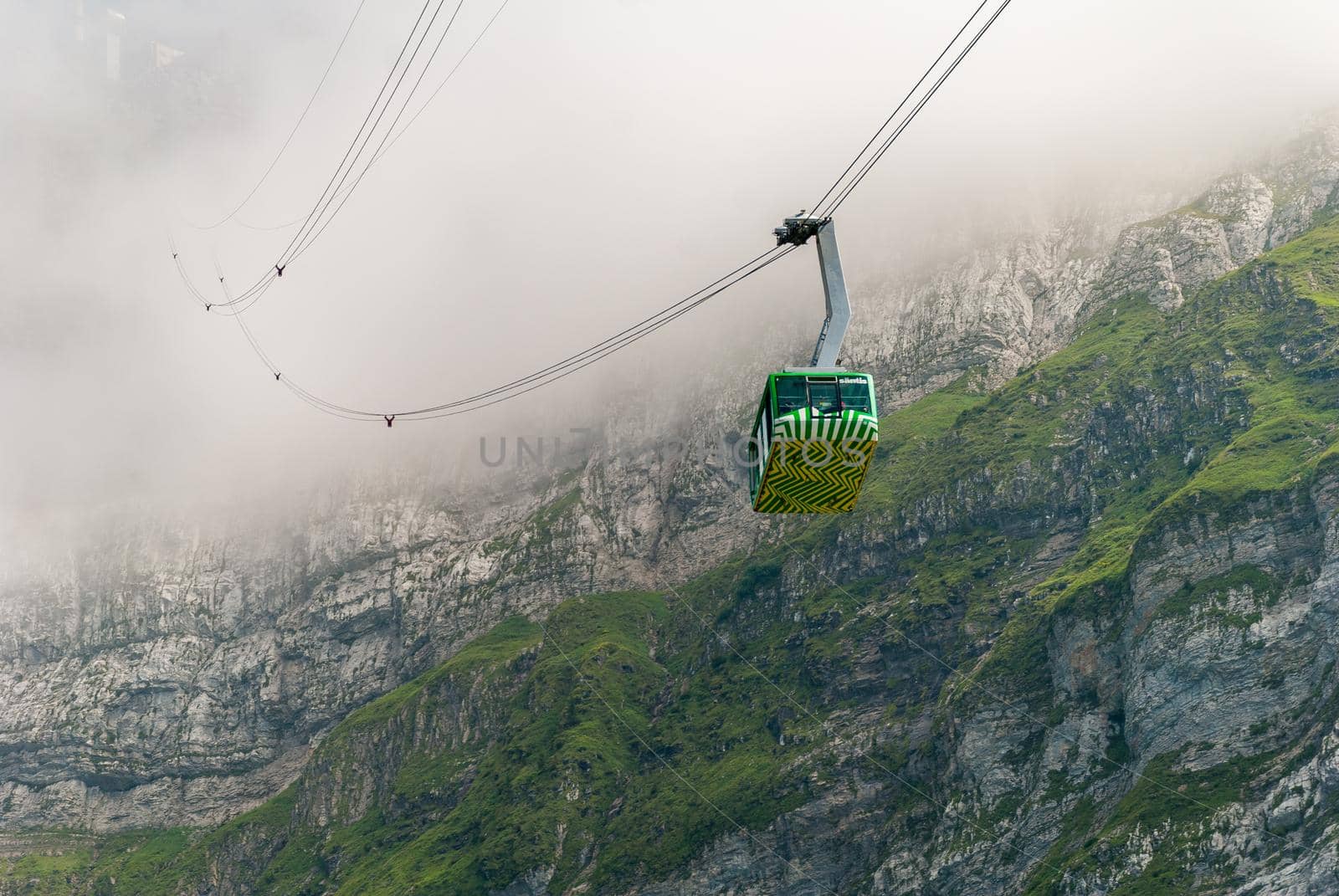 Saentis Seilbahn, Schwaegalp - Switzerland by bildgigant