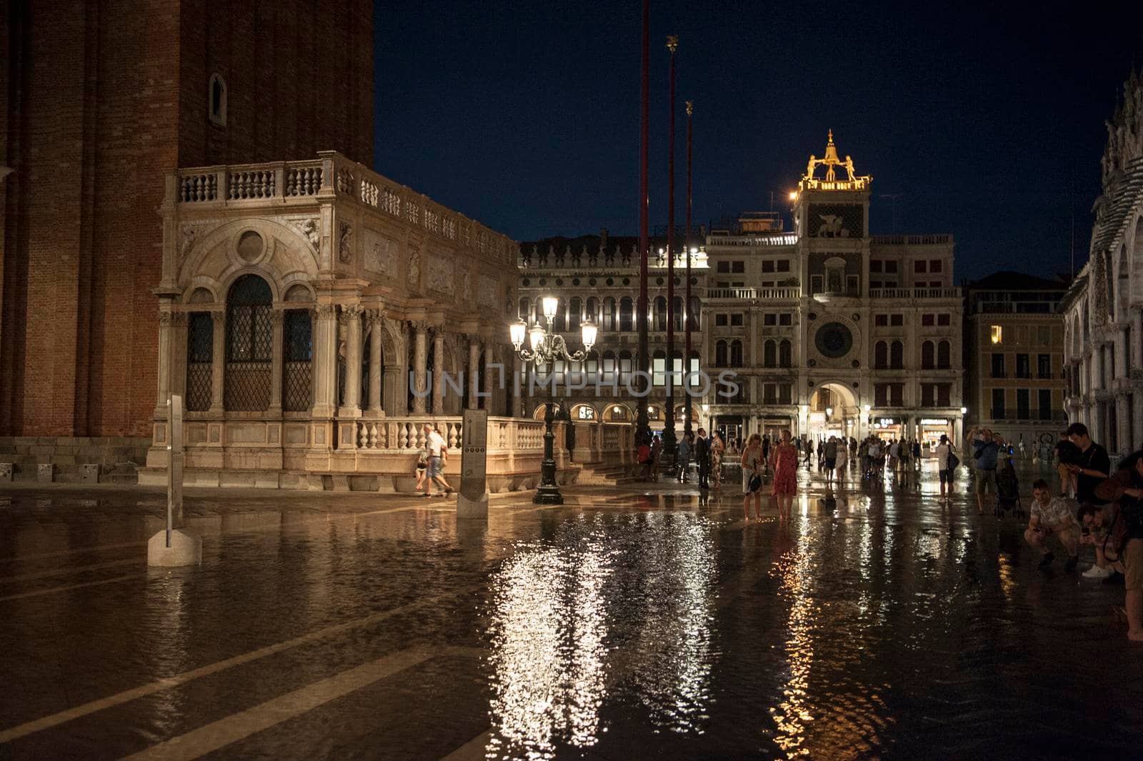 Piazza San Marco in Venice by night by Giamplume