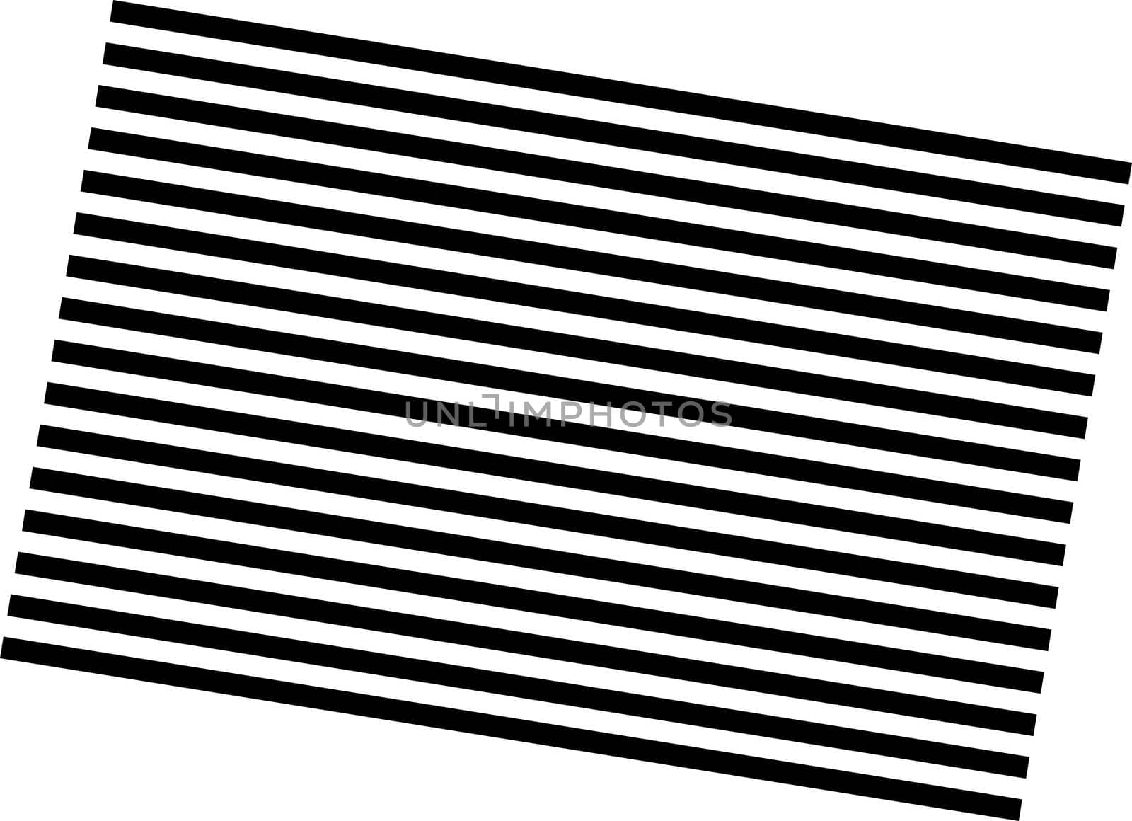 Black sloping stripes on a white background by Mastak80