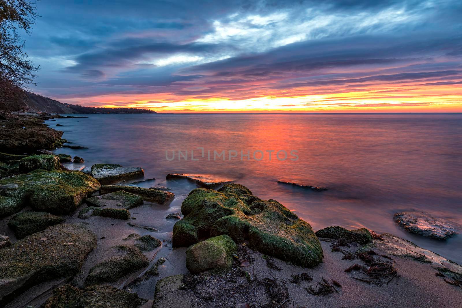 Exciting long exposure sunrise over the sea. by EdVal