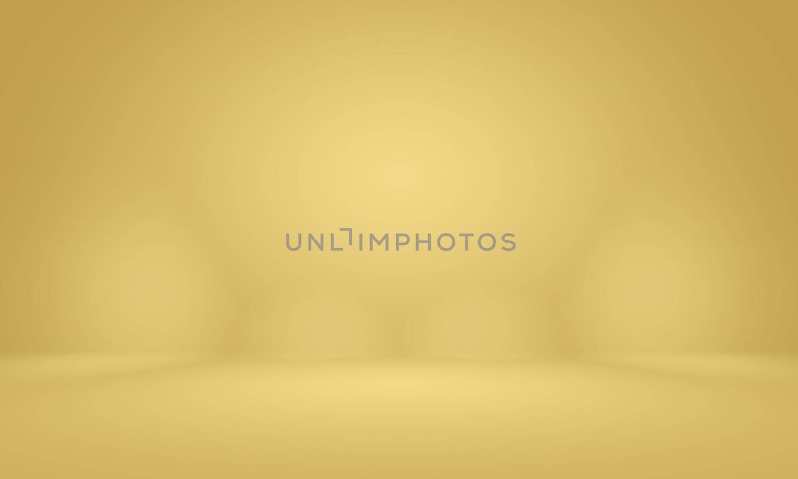 Abstract Luxury Gold yellow gradient studio wall, well use as background,layout,banner and product presentation