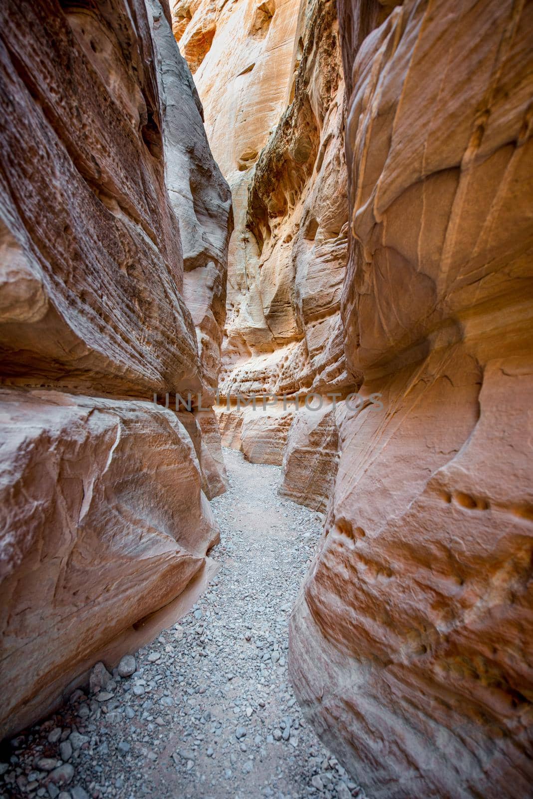 Slot Canyon in Valley of Fire State Park by lisaldw