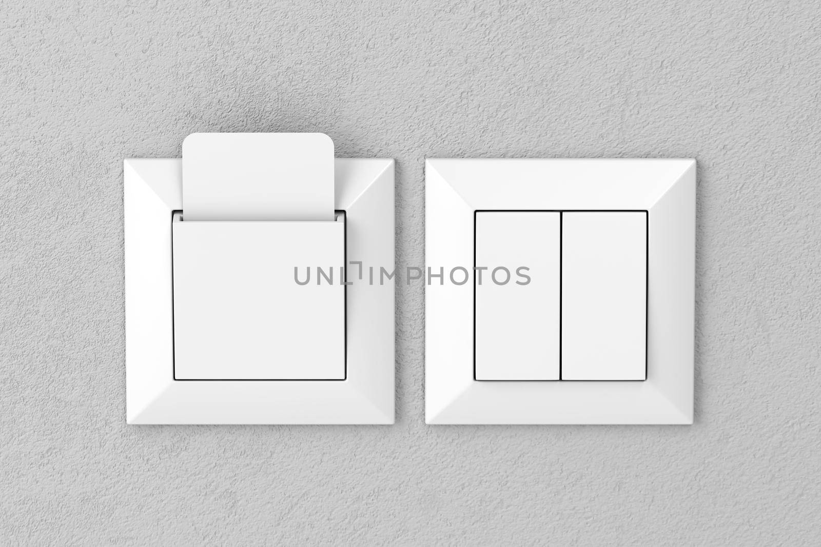 Key card reader and light switches by magraphics