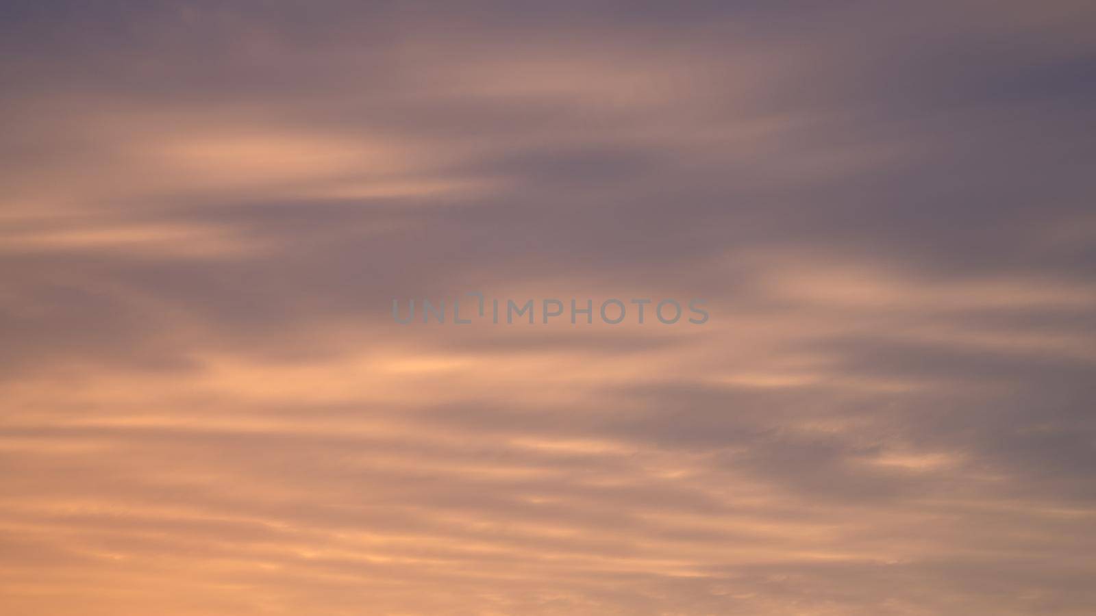 View to sky with pastel colors