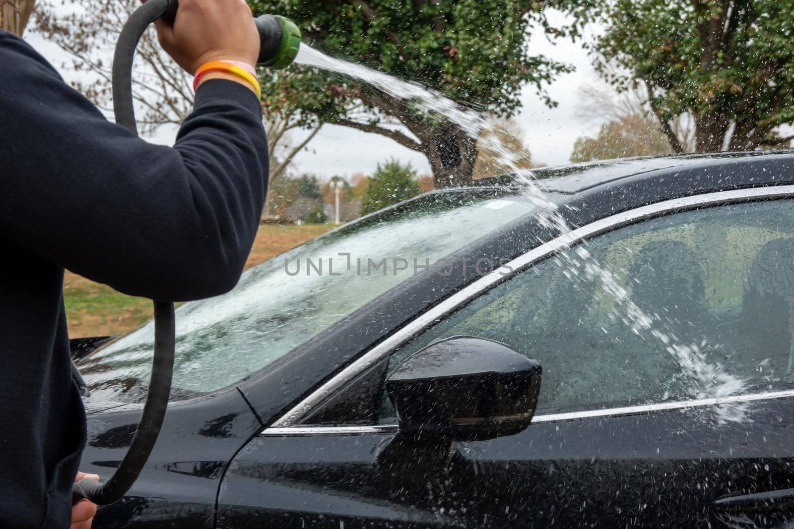 car wash cleaning and prepare for detailing by digidreamgrafix