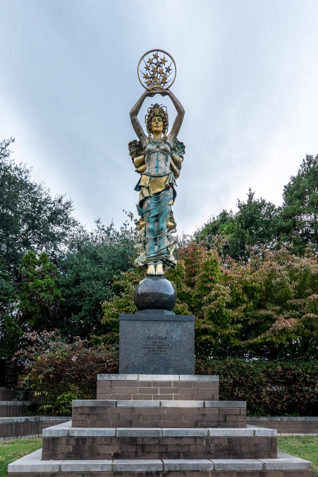 The Civitas statues are beautiful 22 foot-tall sculptures that stand at the intersection of Dave Lyle Blvd. and Gateway Blvd, and in the Rotunda of Rock Hill City Hall. by digidreamgrafix