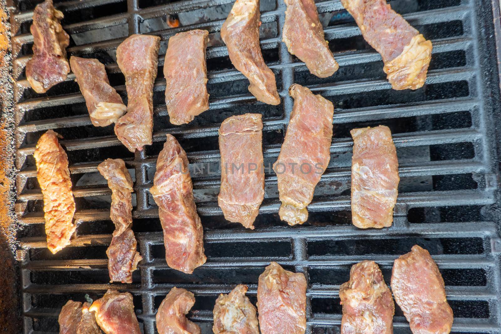 yummy steak on the grill for dinner by digidreamgrafix