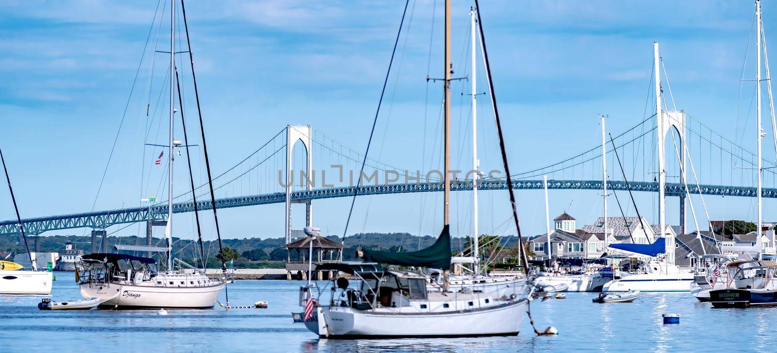 newport rhode island scenic views at harbour