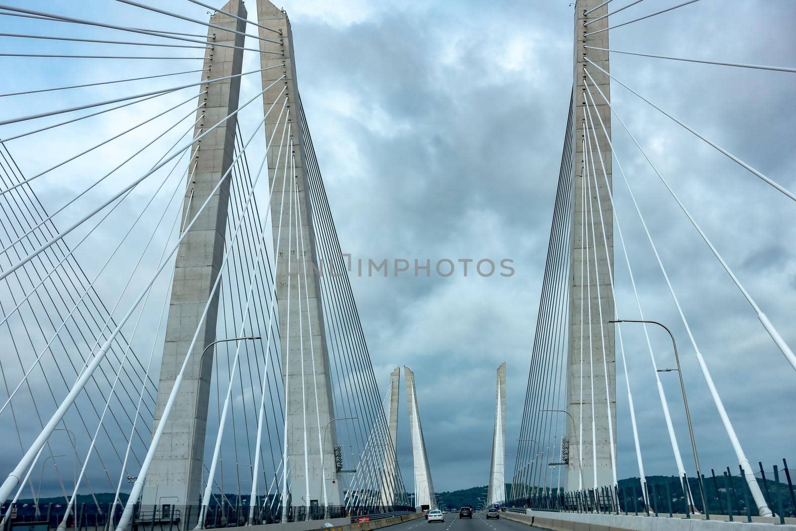 Tappan Zee bridge on Hudson river