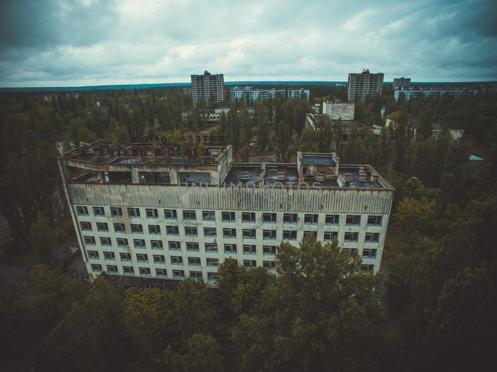 Pripyat, a ghost town, the consequences of a disaster, what a city without people looks like now, Ukraine, Chernobyl by mosfet_ua