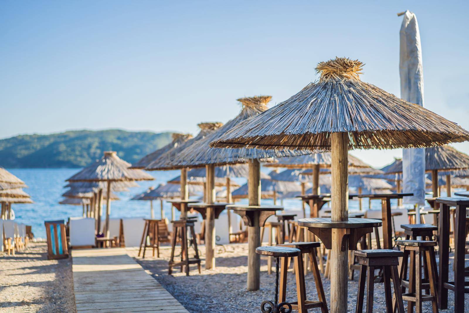 The beaches of Montenegro are ready for the tourist season.