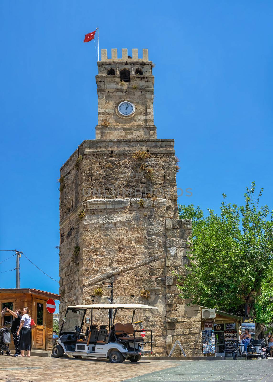 Antalya Clock Tower in Turkey by Multipedia
