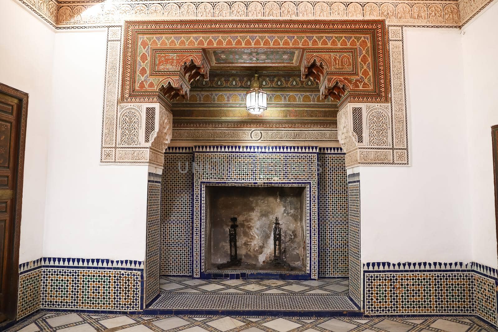 Bahia Palace in Marrakech City in Morocco