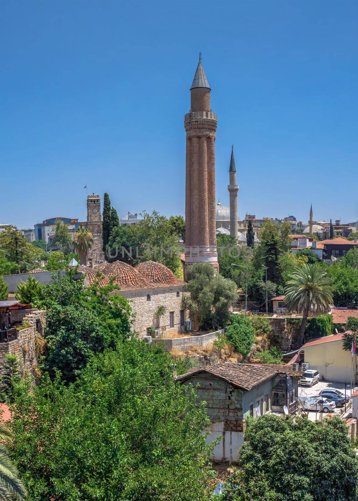 Yivli Minare Mosque in Antalya, Turkey by Multipedia