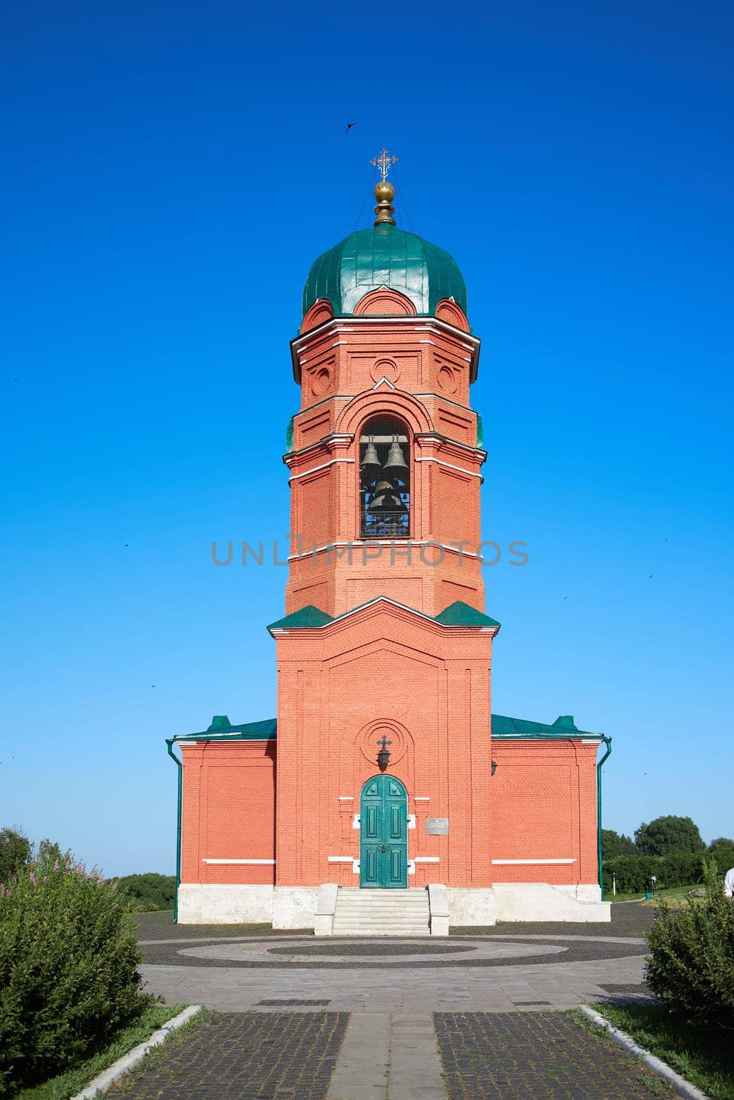 The stone church on Kulikovo Field. According to a legend, the fallen Russian soldiers were interred after the battle in 1380. by elenarostunova