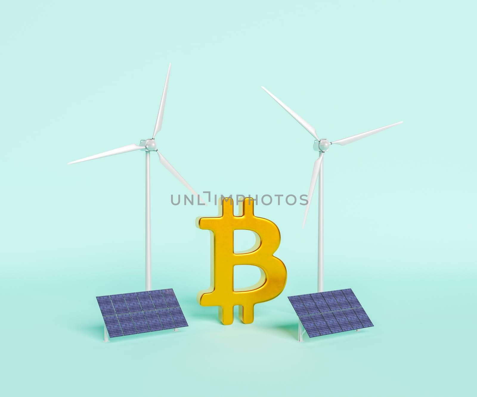 Eco friendly bitcoin mining with wind and solar energy by asolano