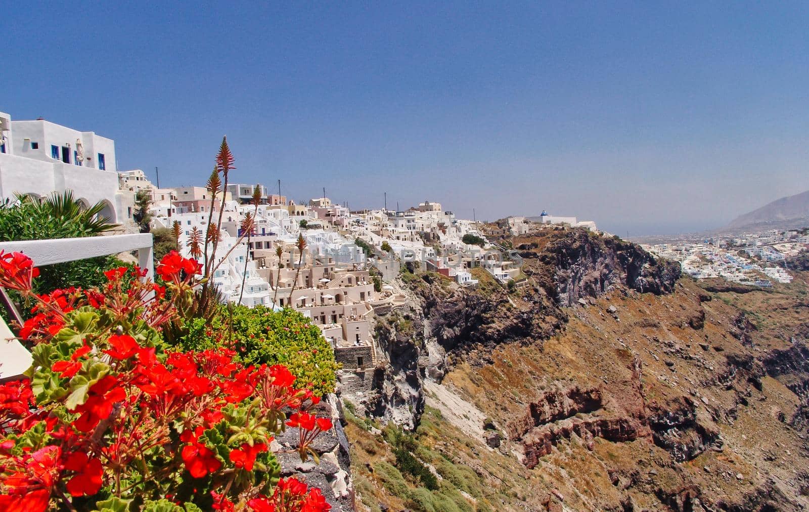 Imerovigli in Santorini / Greek Island