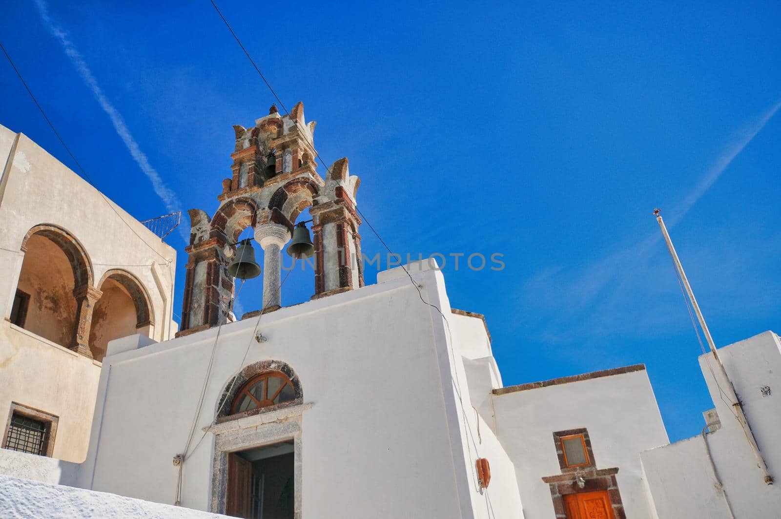 Church in Pyrgos village, Santorini, Greece by feelmytravel
