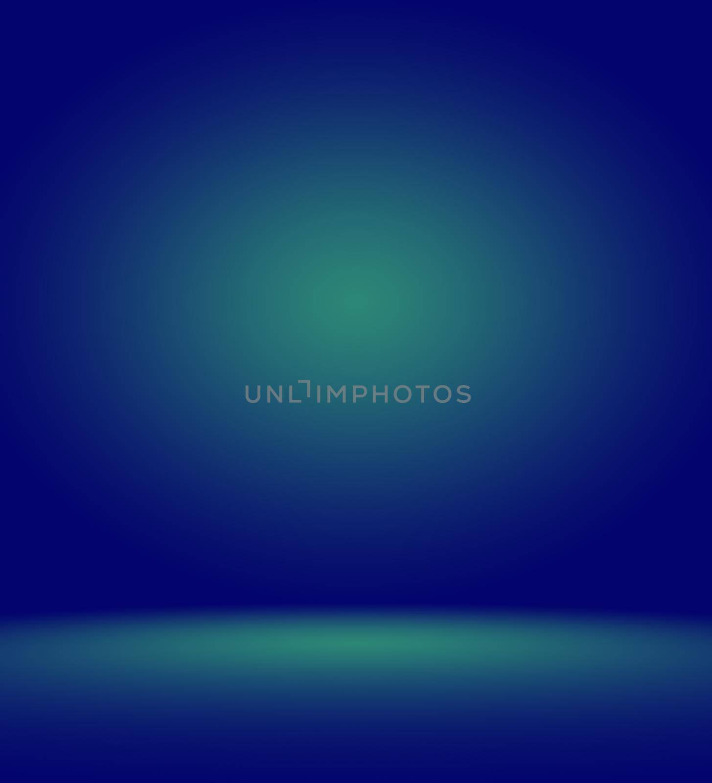 Abstract Smooth blue with Black vignette Studio well use as background,business report,digital,website template