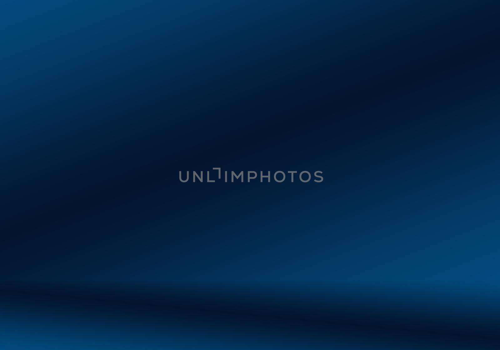 Gradient Blue abstract background. Smooth Dark blue with Black vignette Studio by Benzoix