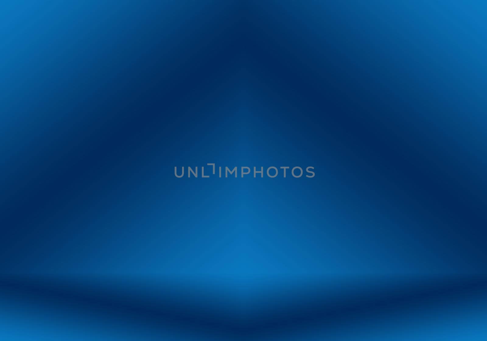 Gradient Blue abstract background. Smooth Dark blue with Black vignette Studio.