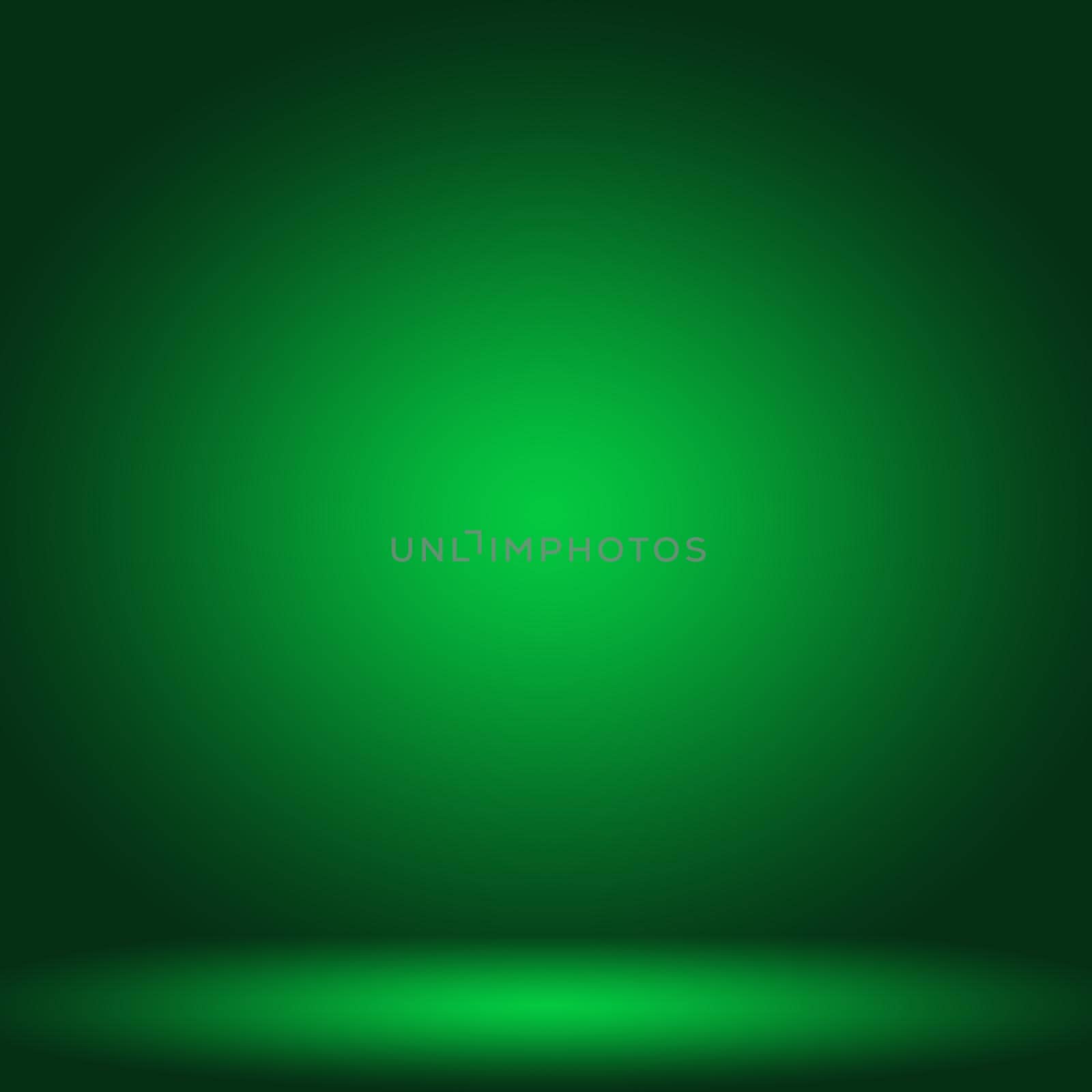 Abstract blur empty Green gradient Studio well use as background,website template,frame,business report by Benzoix