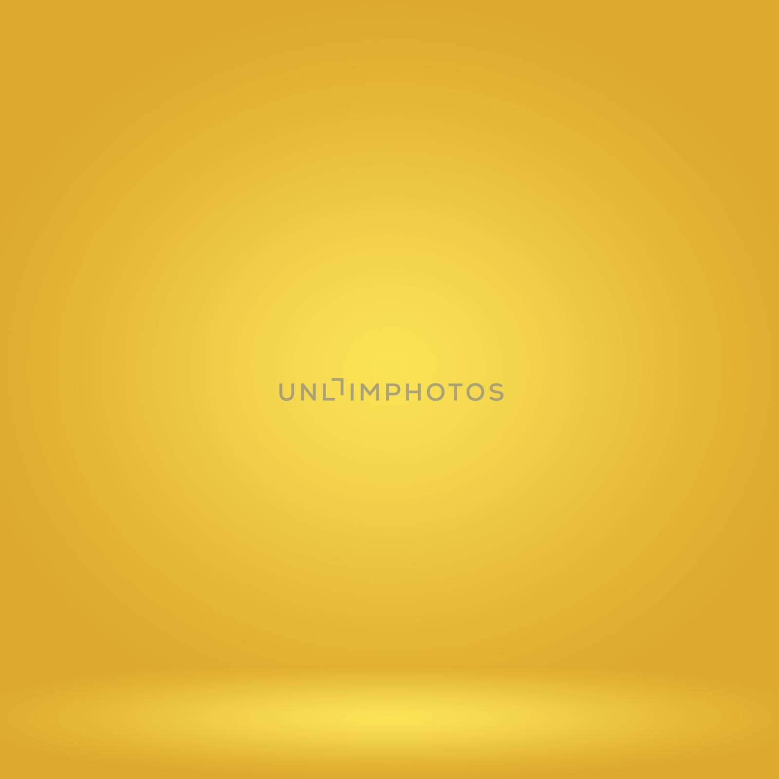 Abstract Luxury Gold yellow gradient studio wall, well use as background,layout,banner and product presentation