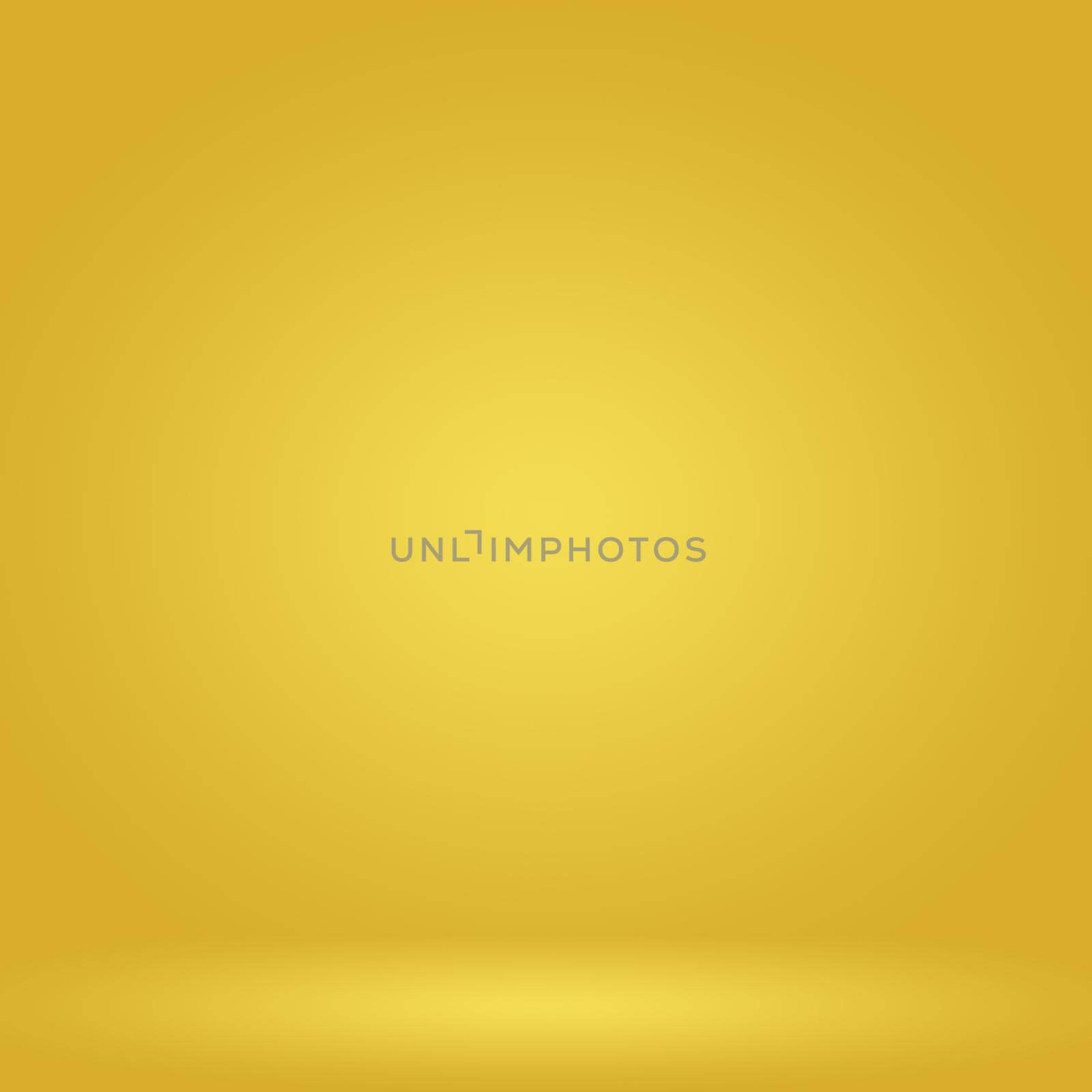 Abstract Luxury Gold yellow gradient studio wall, well use as background,layout,banner and product presentation. by Benzoix