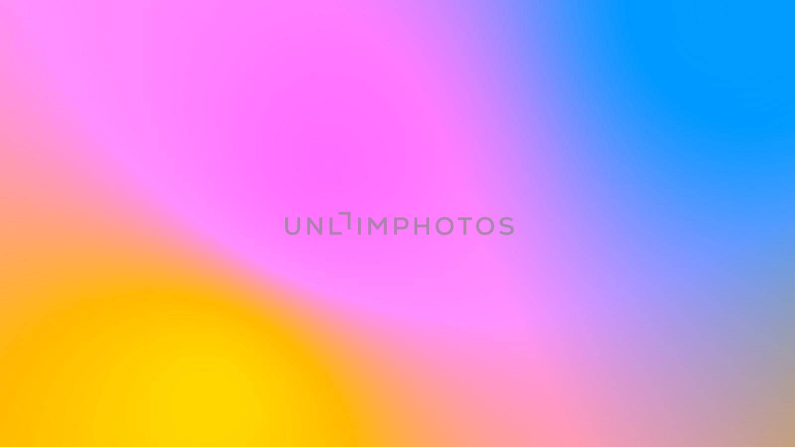 Bright color of blue, pink, orange gradient transition background