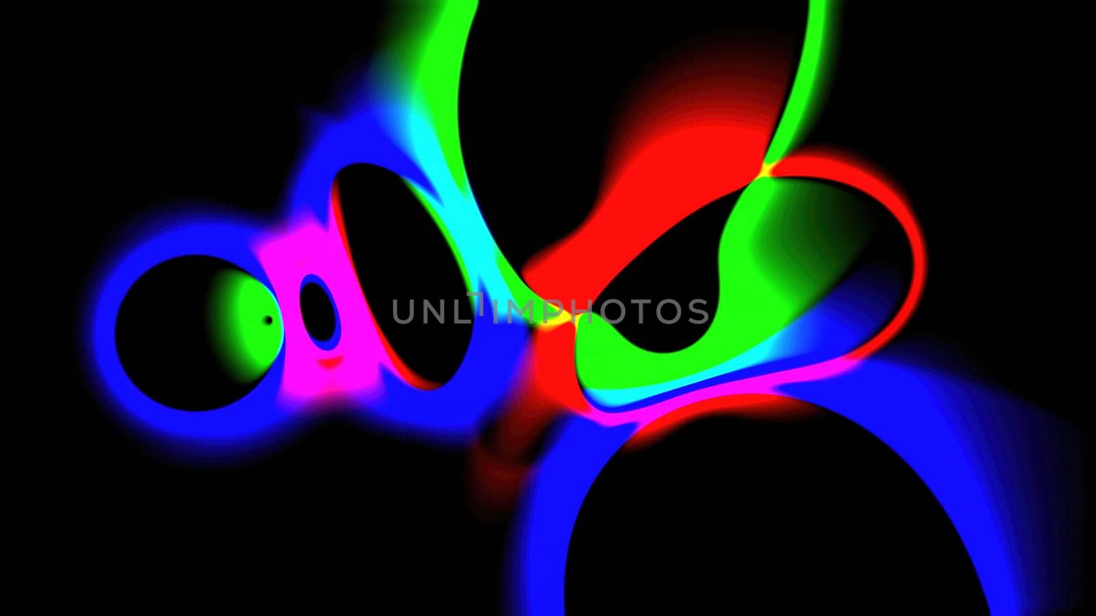 Colorful curve line abstract glow pattern background