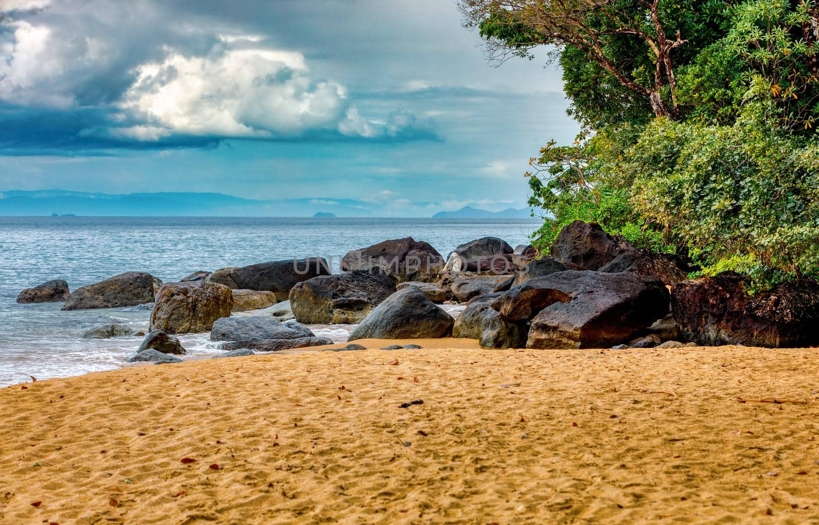 Beautiful view of the coast of Masoala National Park in Madagascar by artush