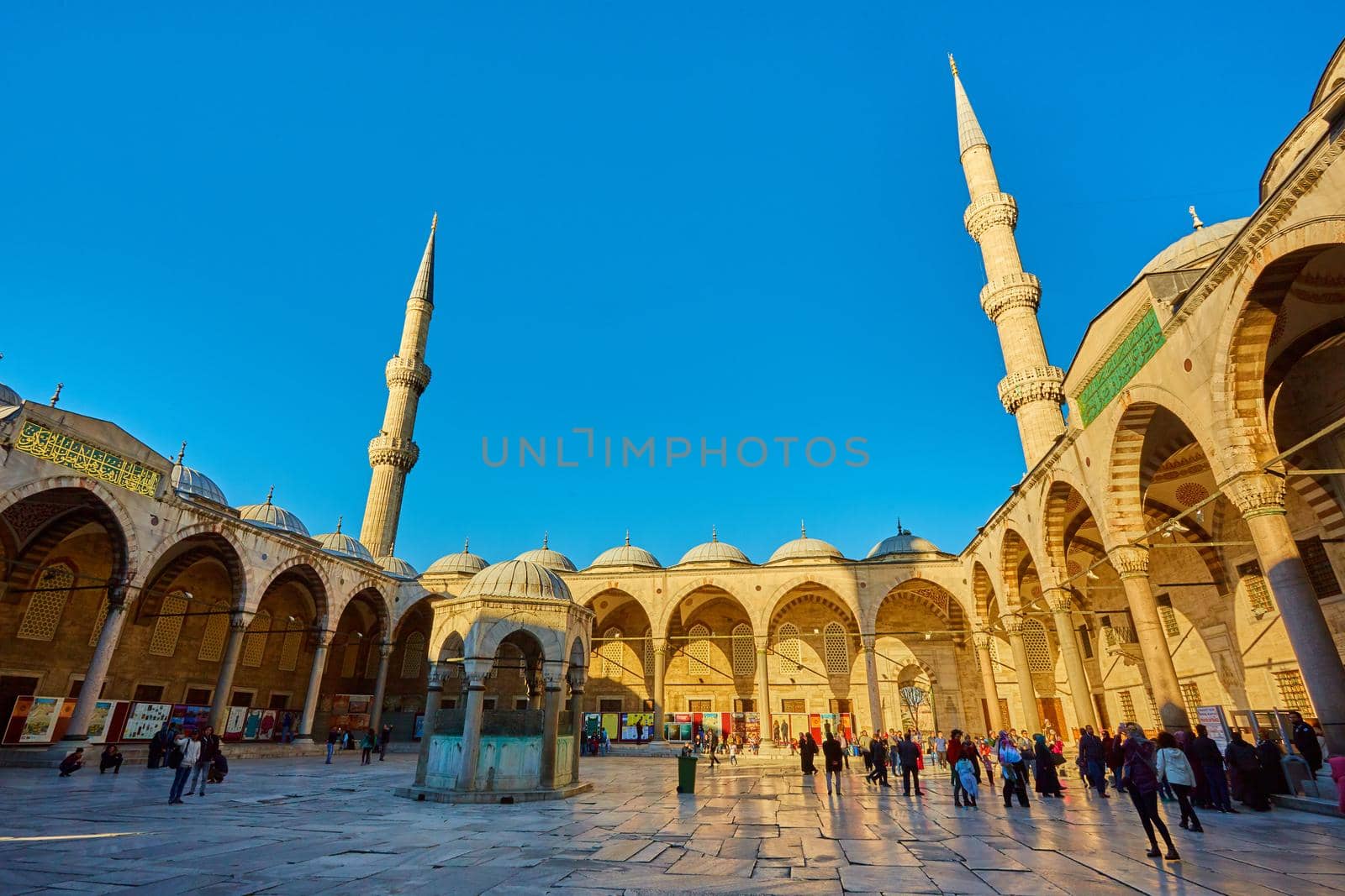 View of the Blue Mosque, Sultanahmet Camii