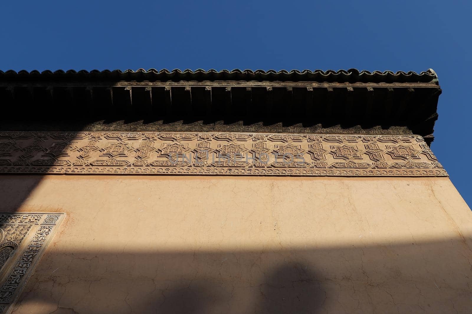 Saadiens Tombs in Marrakech City in Morocco