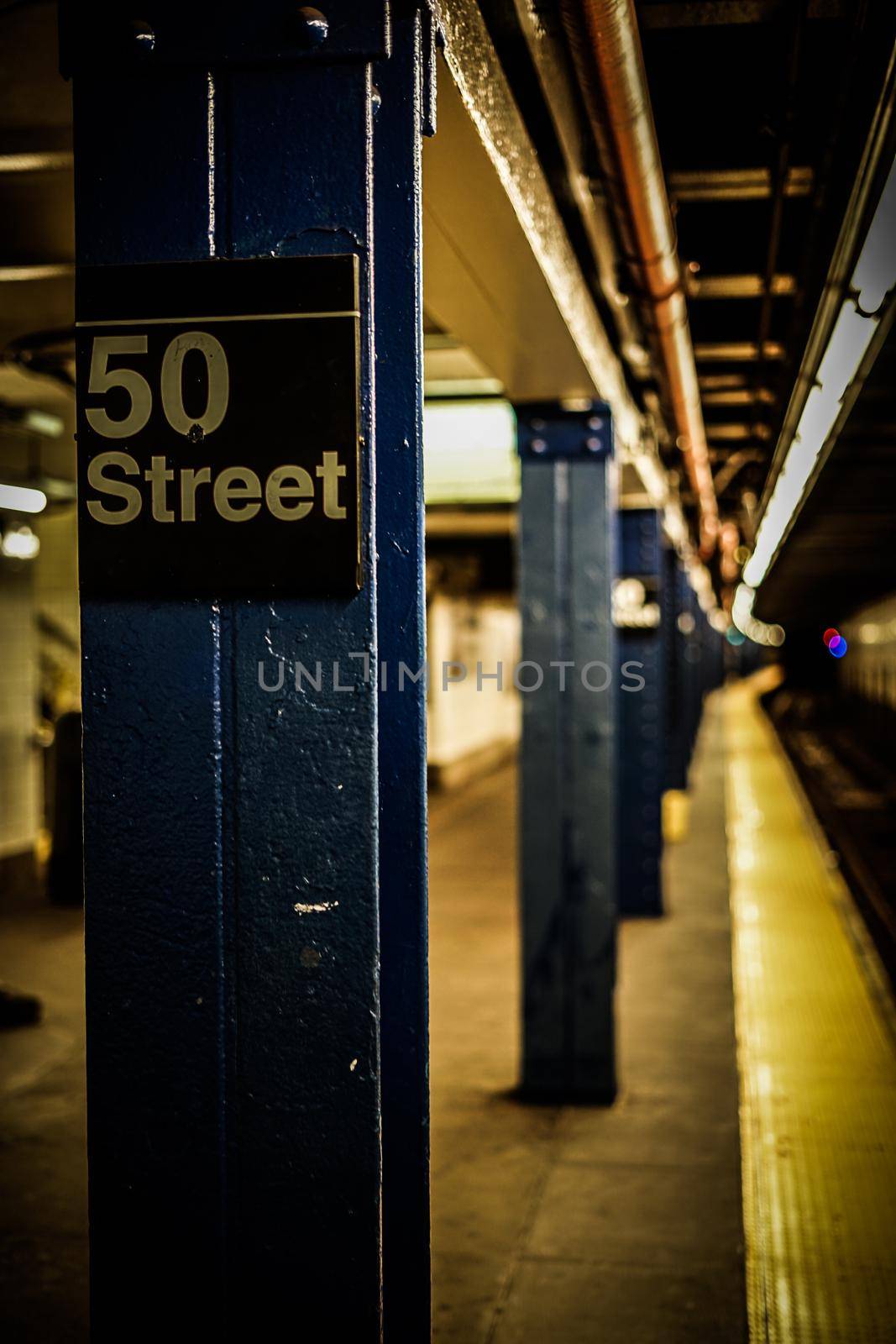 New York Subway Image. Shooting Location: New York, Manhattan
