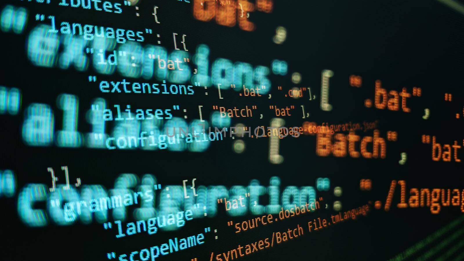 web developing programming language for website coding. mixed media background