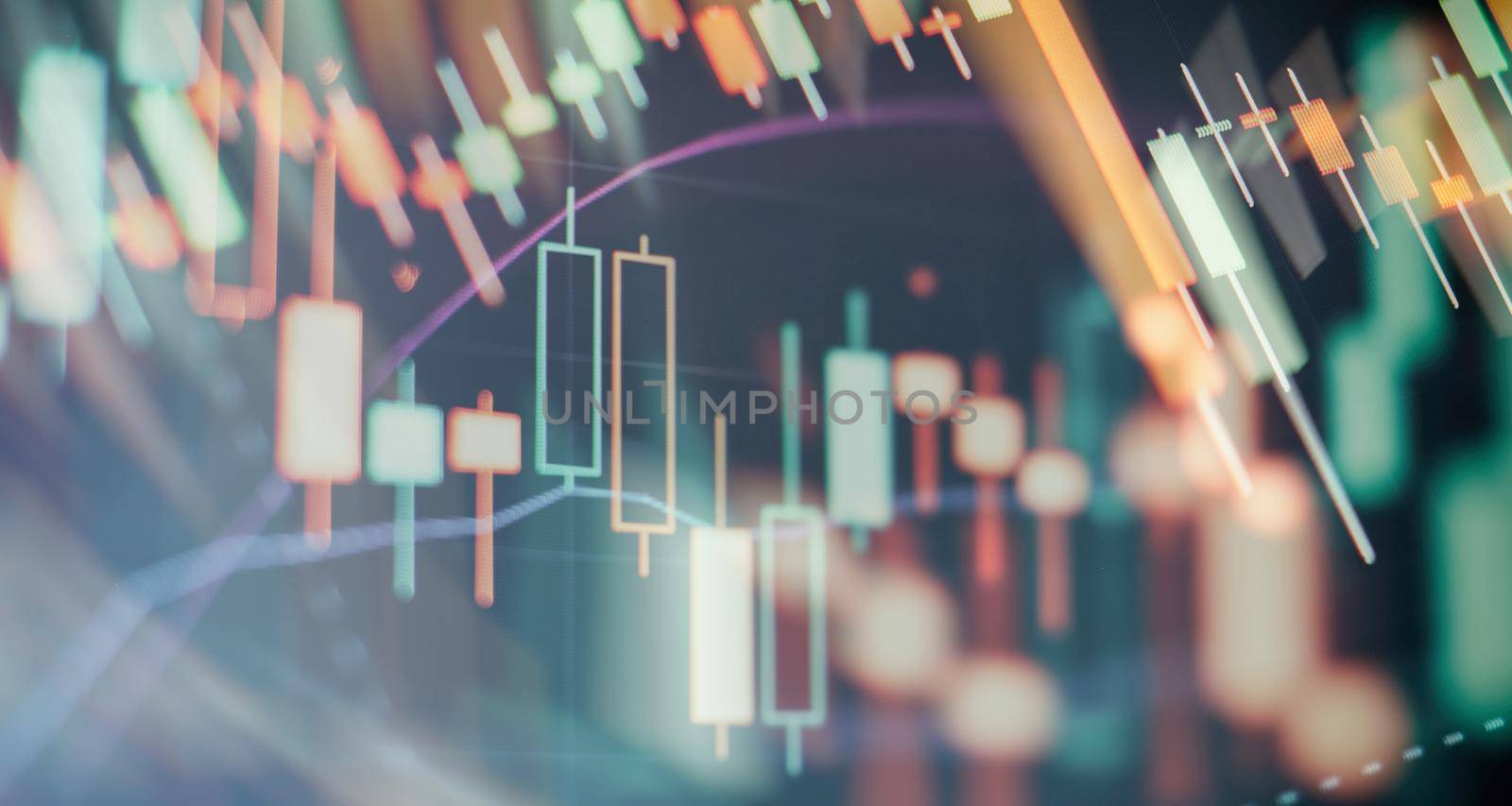 Financial accounting of profit summary graphs analysis.