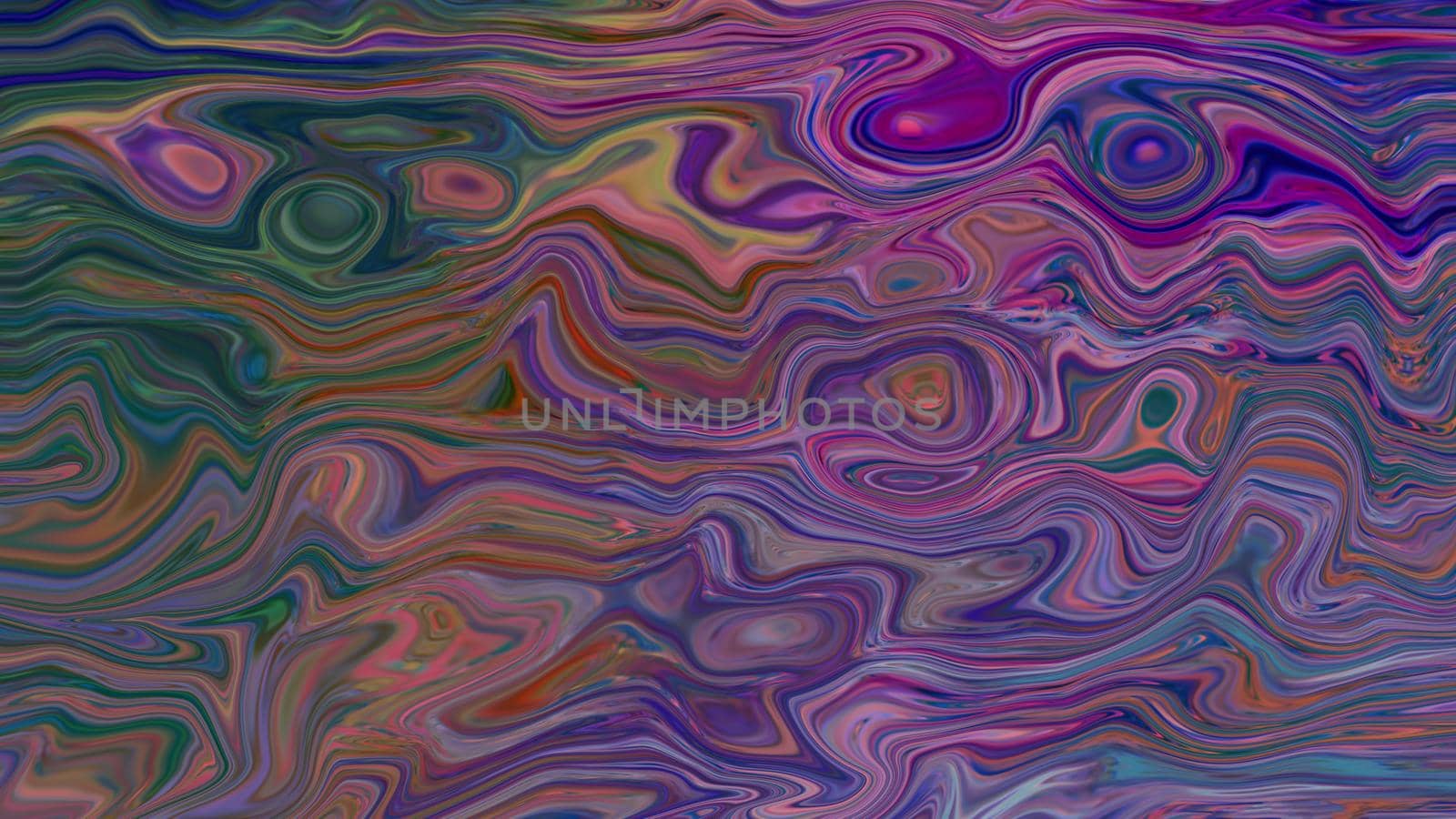 Abstract multi-colored fantasy liquid background.