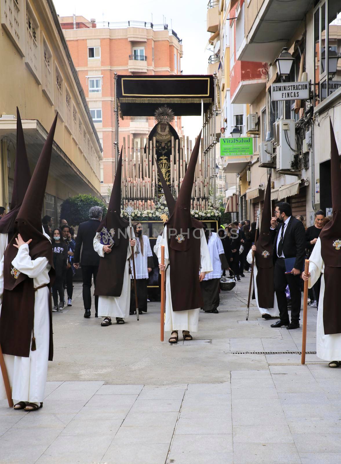 Easter Parade in procession of Holy Week in Elche, Spain by soniabonet